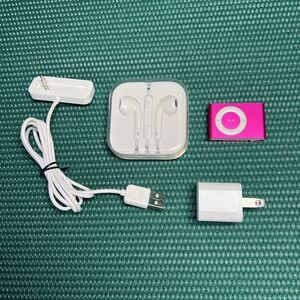 Apple iPod Shuffle A1204 Pink 2nd Generation 1GB-Charging Dock